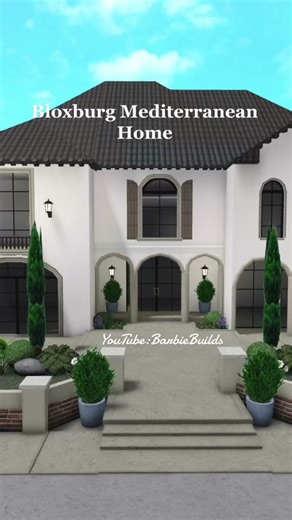 Realistic Mediterranean Home 🤍 #bloxburg #roblox #bloxburgbuild #bloxburgbuilds #bloxburghouse #bloxburghack #bloxburgupdate #robloxbloxburg #bloxburghouseidea #bloxburgroleplay #bloxburghouselayout #bloxburgtrend #bloxburginterior #bloxburgcodes #bloxburgrealisticbuilds