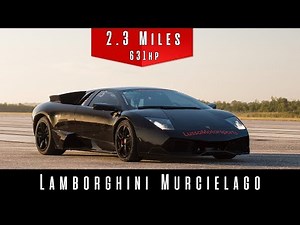 2009 Lamborghini Murcielago (Top Speed Test)