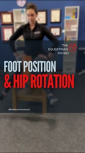 There are lots of reason a rider might struggle with their toes seemingly flapping out in the wind. While any form/performance issue may be due to a multitude of factors, one I often see related to toes pointing out is a lack of hip internal rotation! In order to have your thigh, knee and toe nicely aligned and forward in the saddle, we need to have sufficient hip mobility, specifically internal rotation in a flexed position, to allow the leg to sit this way. If you’d like to test this on yourse