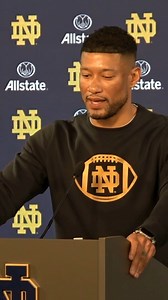 13K views · 411 reactions | Notre Dame Football Head Coach Marcus Freeman explained why he wanted to keep the Blue-Gold Game and why he structured the spring practice season like he did. #NotreDame #GoIrish #collegefootball #notredamefootball | IrishIllustrated.com | Facebook