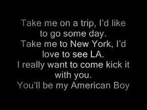 Estelle, Kanye West - American Boy ( Lyrics )