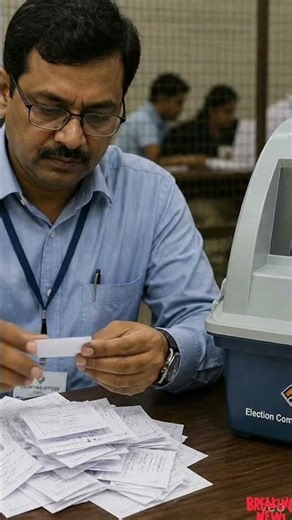 How VVPAT Slip Counting Works | Inside the Real Vote Counting Process 🗳️”