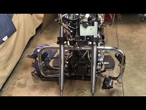 Harley Road King front fork seal part 1