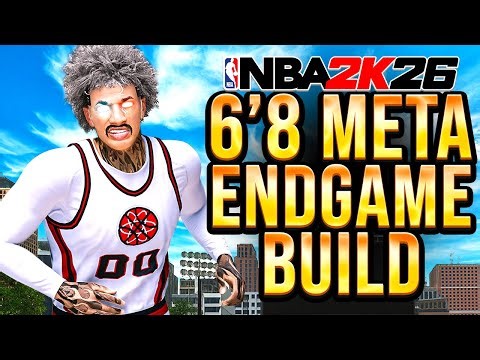 The ULTIMATE 2 WAY ISO 6'8 BUILD is MY ENDGAME BUILD in NBA 2K26 NEW BEST META 6'8 BUILD