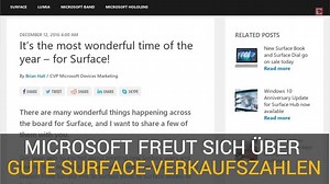 Surface beliebt wie nie: Warum sich Microsoft über Apples MacBook freut