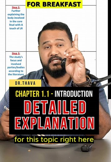 Build Your PhD/Master's Thesis Chapter 1: Introduction