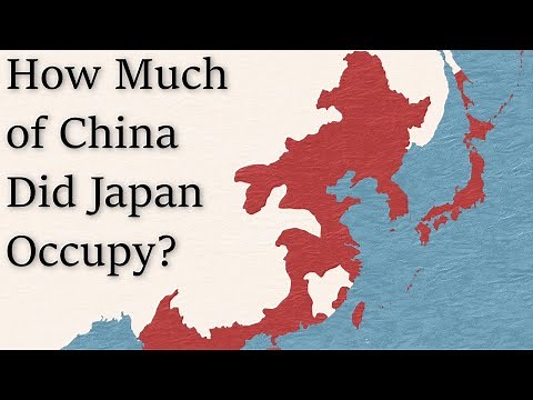 How Much of China did Japan Occupy?