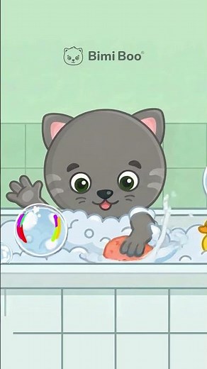 Bath Time Fun! 🛁✨ Healthy Habits for Kids #kidslearning
