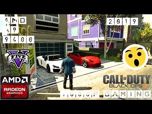 AMD A9 9400 (9420) Radeon R5 Graphics 1080p Resolution Gaming Test Review in 2019!