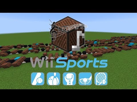 Minecraft: Wii Sports Theme with Note Blocks