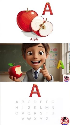 Learn ABCD & अ से अनार | A to Z Alphabet Phonics Sound for Kids