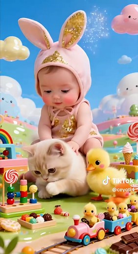 اغنية كوتي كوتي للاطفال الصغار ❤️😍#فين_النونو #كوتي_كوتي #اغاني_اطفال #kidssong #kidscartoon