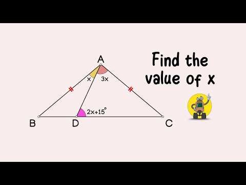 The Easiest Way to Solve This Basic Geometry Problem.