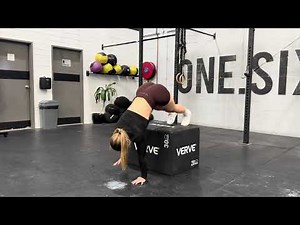 Box Pike Handstand - Shoulder Tap