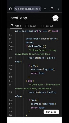 JavaScript Solution | Cat and Mouse Game Explained Step-by-Step | LeetCode Hard Problem Solution