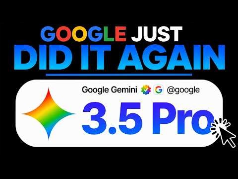 NEW Gemini 3.5 Pro is INSANE!