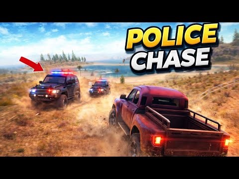 Off Road Police Chase 🚓🔥 Can I Escape the Cops? #OffRoad #PoliceChase #Gaming