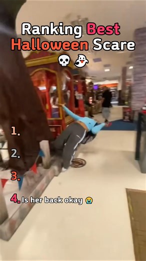 Ranking Best Halloween Scare 💀👻 #funny #scary #halloween