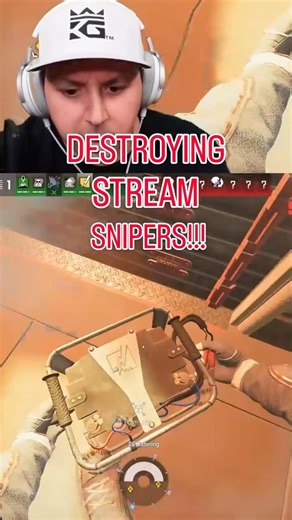 DESTROYING STREAM SNIPERS!!! #rainbowsixsiege #rainbowsix #r6 #r6s #gaming