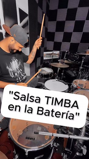 Salsa timba en la batería! #drums #salsa #drumming | Juan Armamdo Diaz Baracaldo