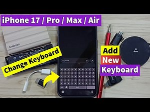 iPhone 17 | How to Add New Keyboard on iPhone 17/17 Pro Max/iPhone Air