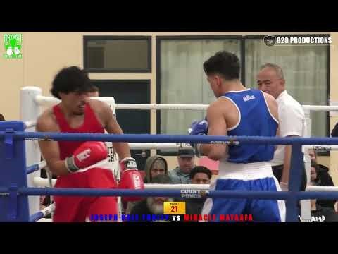 MAYHEM BOXING - JOSEPH DALE TUNLEY vs MIRACLE MATAAFA | Amateur Boxing Match