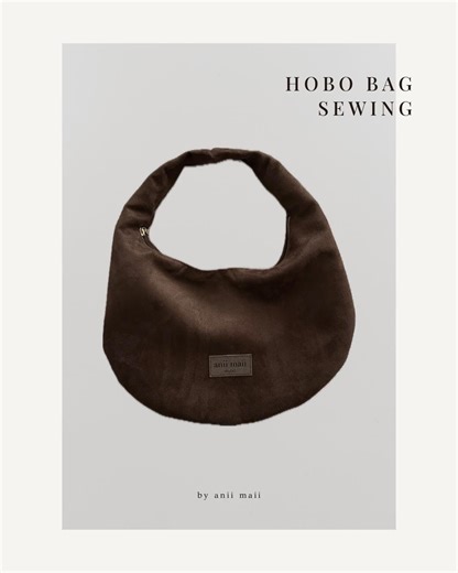 SEWING TUTORIAL Hobo Bag | PDF Sewing Pattern | Video Tutorial for Sewing Your Own Bag | Women's Bag | Everyday Bag - Etsy