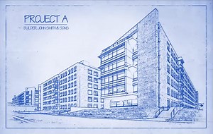 Architect's Blueprint Drawing Effect in Photoshop