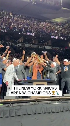 THE NEW YORK KNICKS ARE 2025-26 NBA CHAMPIONS 🏆