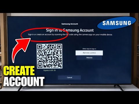 How To Create Samsung Account On Samsung TV