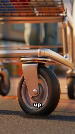 That One Annoying Shopping Cart Wheel Isn't Broken...