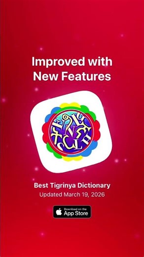Best Tigrinya Dictionary