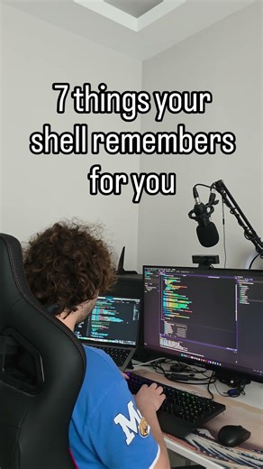 7 things your shell remembers for you #shorts