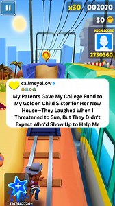 62K views · 1.2K reactions | My Parents Gave My College Fund to My Golden Child Sister for Her New House—They Laughed When I Threatened to Sue, But They Didn't Expect Who'd Show Up to Help Me- | Call me yelloww | Facebook