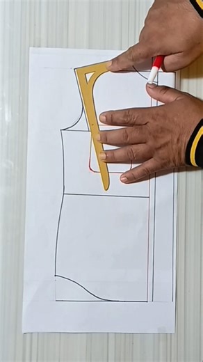 technique for making armpit pockets for men's clothing patterns #shorts #sewing #sewingpattern