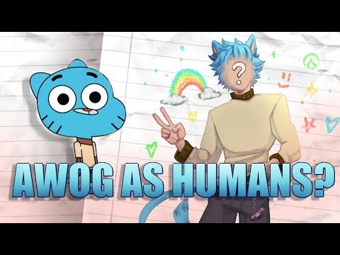 Amazing World of Gumball as Humans!