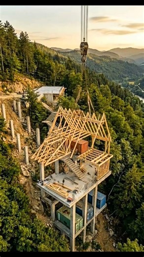 0 to 100: Building a house in 60 Seconds #4k #4k #virtualconstruction