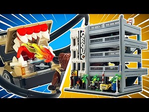 Why I built a GIGANTIC Lego parking garage!