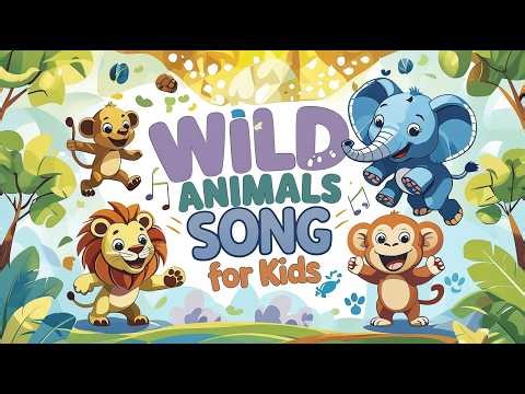 Wild Animals Song for Kids | Busy Body Babies Animal Learning & Movement Song | Rhymes for Kids