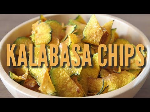 HOW TO MAKE KALABASA/SQUASH CHIPS - SAPPHIRE DIAMOND