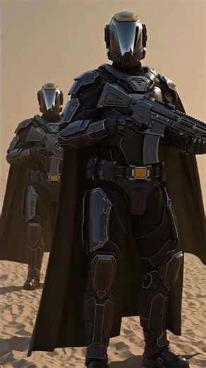 Futuristic Armor Concepts - Helldivers 2 inspired Digital Art