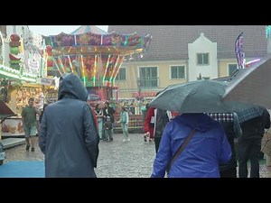 Parchim dances in the rain for the 38th City Festival