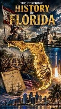 The Untold History of Florida 🇺🇸...#FloridaHistory #USHistory #HistoryFacts #USA #NASA #Shorts