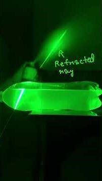 TOTAL INTERNAL REFLECTION! Class 10 physics #class10science #totalinternalreflection