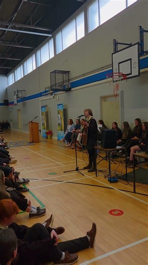 Didn’t Expect the Whole School to Sing This… | Oasis at Loreto Letterkenny ❤️ #school #music