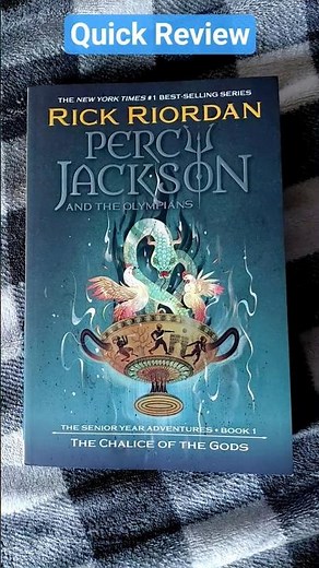 Quick Review: PJO #6 The Chalice of the Gods by Rick Riordan