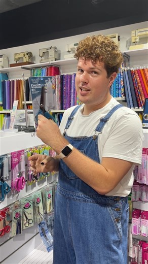 😍MUST HAVE MONDAY😍 Check out some more amazing new scissors available in store now! The Perfect Scissors from Karen Kay Buckley are designed for both left and right handed cutting and feature one micro-serrated edge which draws fabric into the scissors rather than pushing it away. The other blade is standard and able to be sharpened. Our new Matilda's Own scissors feature an easy open system to make cutting easier on your hands! We love scissors with quality of life improvements! Come check th