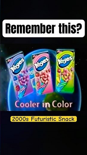 Remember the 2000s Yogos Yogurt bites? #nostalgia