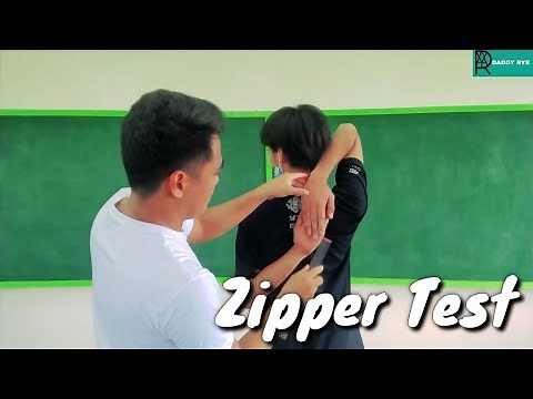 Zipper Test (Physical Fitness Test Tagalog Explanation)