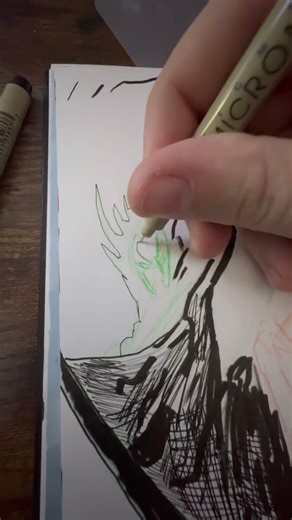 Quick practice sketch of spawn #shorts #art #drawing #painting #spawn #comics #funny #fun #sketch